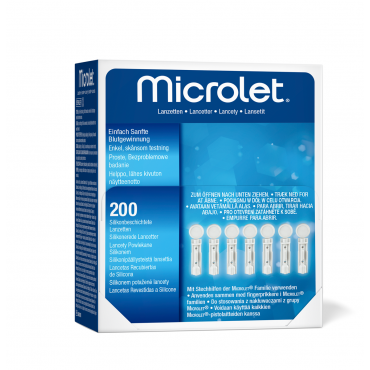 Ланцеты стерильные Microlet (Микролет) 200 штук
