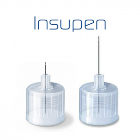 Иглы для инсулиновых шприц ручек INSUPEN 32G (0.23 x 8 мм) 100 штук