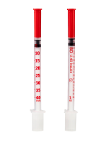 Инсулиновый шприц 1 мл U40 с интегрированной иглой BD Micro-Fine Plus 29G 0,33 x 12,7 мм, Becton Dickinson, 10 штук