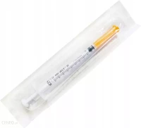 Инсулиновый шприц U100 0,5 мл с интегрированной иглой 29G 0,33 x 13 мм, KD JECT, Германия, 100 штук