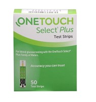 Тест полоски OneTouch Select Plus 50 штук для глюкометра