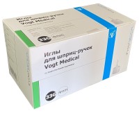Иглы для шприц ручек 33G 0,20 х 4 мм универсальные Vogt Medical (Вогт Медикал) 100 штук