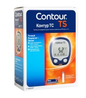 Глюкометр Контур ТС (Contour TS) + 100 тест полосок Контур ТС