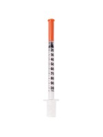 Инсулиновый шприц 1 мл с интегрированной иглой U100 BD Micro-Fine Plus 30G 0,3 x 8 мм, Becton Dickinson, 10 штук