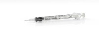 Инсулиновый шприц 1 мл с интегрированной иглой U100 BD Micro-Fine Plus 31G 0,25 x 6 мм, Becton Dickinson, 10 штук