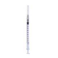 Шприц инсулиновый 1 мл 3-х компонентный INEKTA 20 штук с иглой 26G 0,45 х 13 мм