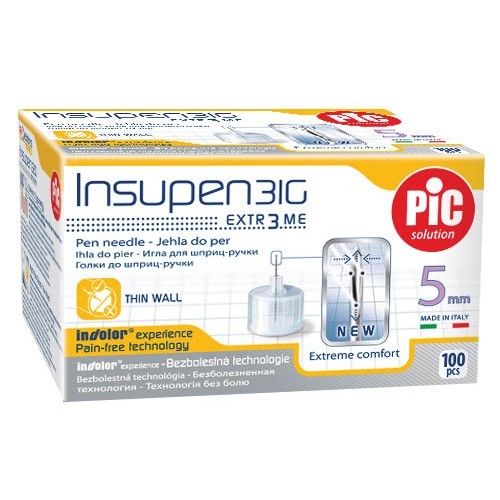 Иглы для инсулиновых шприц ручек INSUPEN 31G (0.25 х 5 мм) 100 штук