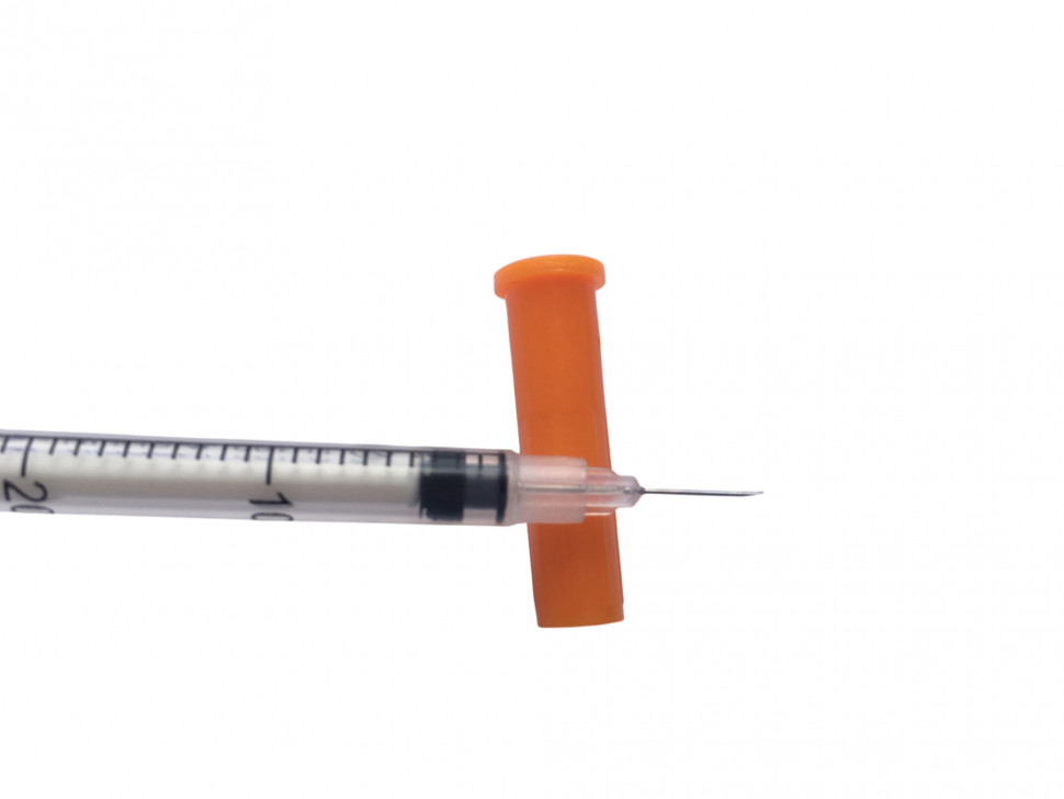 Инсулиновый шприц 0.3 мл с интегрированной иглой U100 30G 0,3 x 8 мм Vogt Medical Германия 100 штук