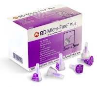 Иглы для инсулиновых шприц-ручек BD Micro-Fine Plus 31G (0,25 x 5 мм) 100 штук